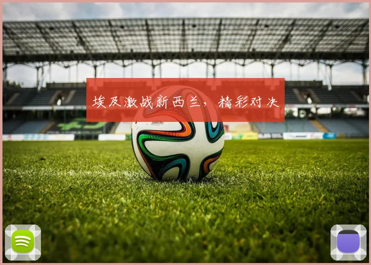 埃及激战新西兰，精彩对决